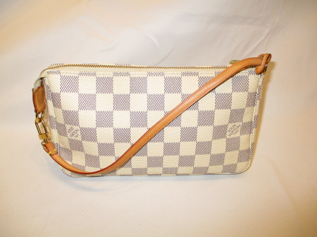 Louis Vuitton-Damier Azur Pochette Accessoires | Couture Traders | Buy, Sell, Trade