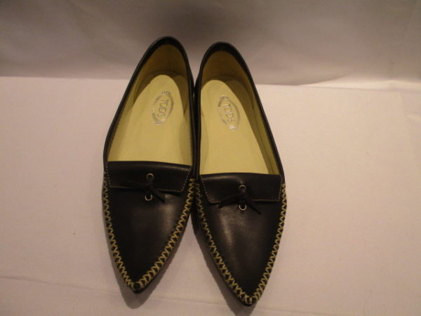 Tod's-Leather Loafers - Image 3