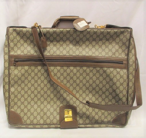 Gucci-Vintage GG Supreme Garment Bag