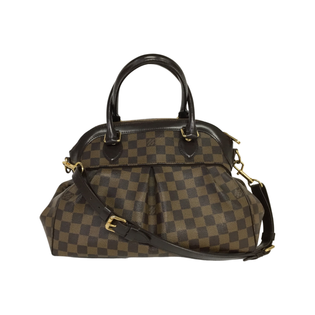 Louis+Vuitton+Favorite+Shoulder+Bag+PM+Brown+Canvas+Coated+
