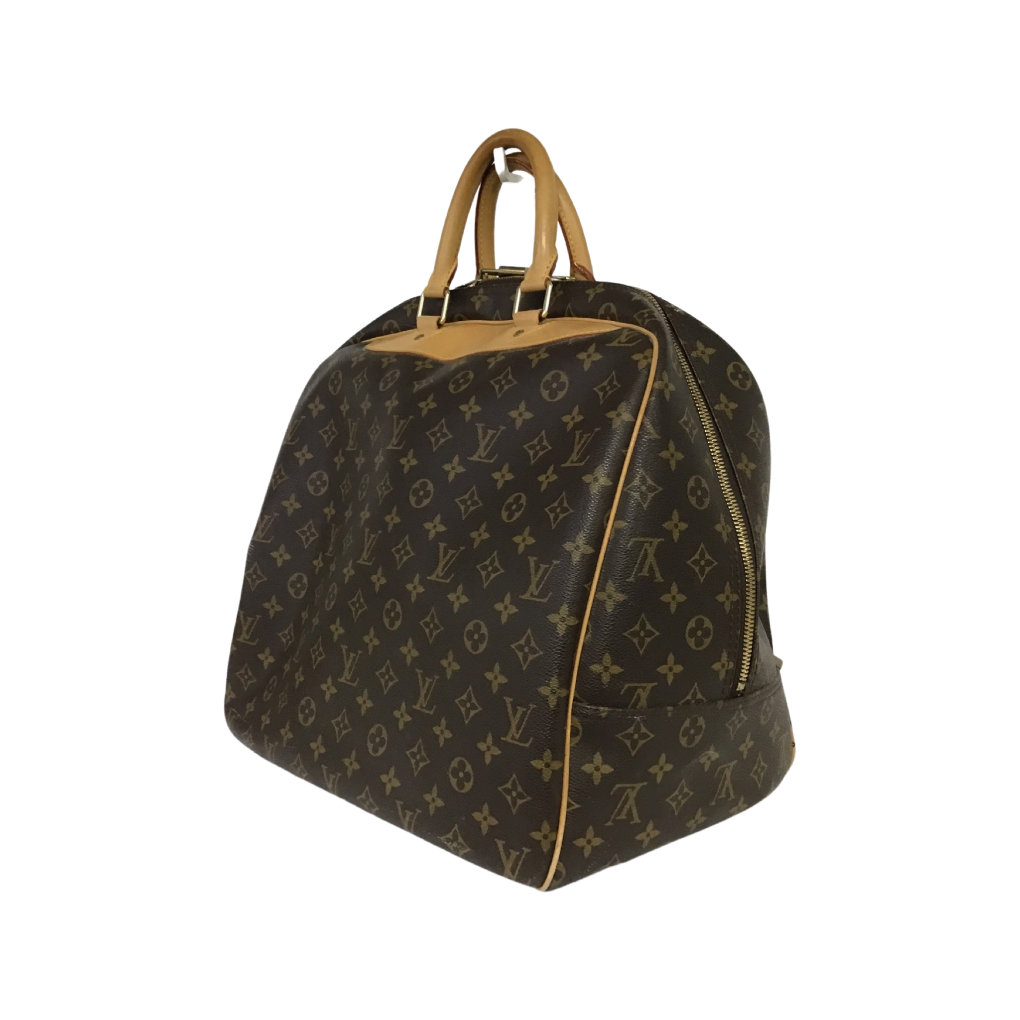 Louis Vuitton Monogram Evasion MM - Brown Handle Bags, Handbags