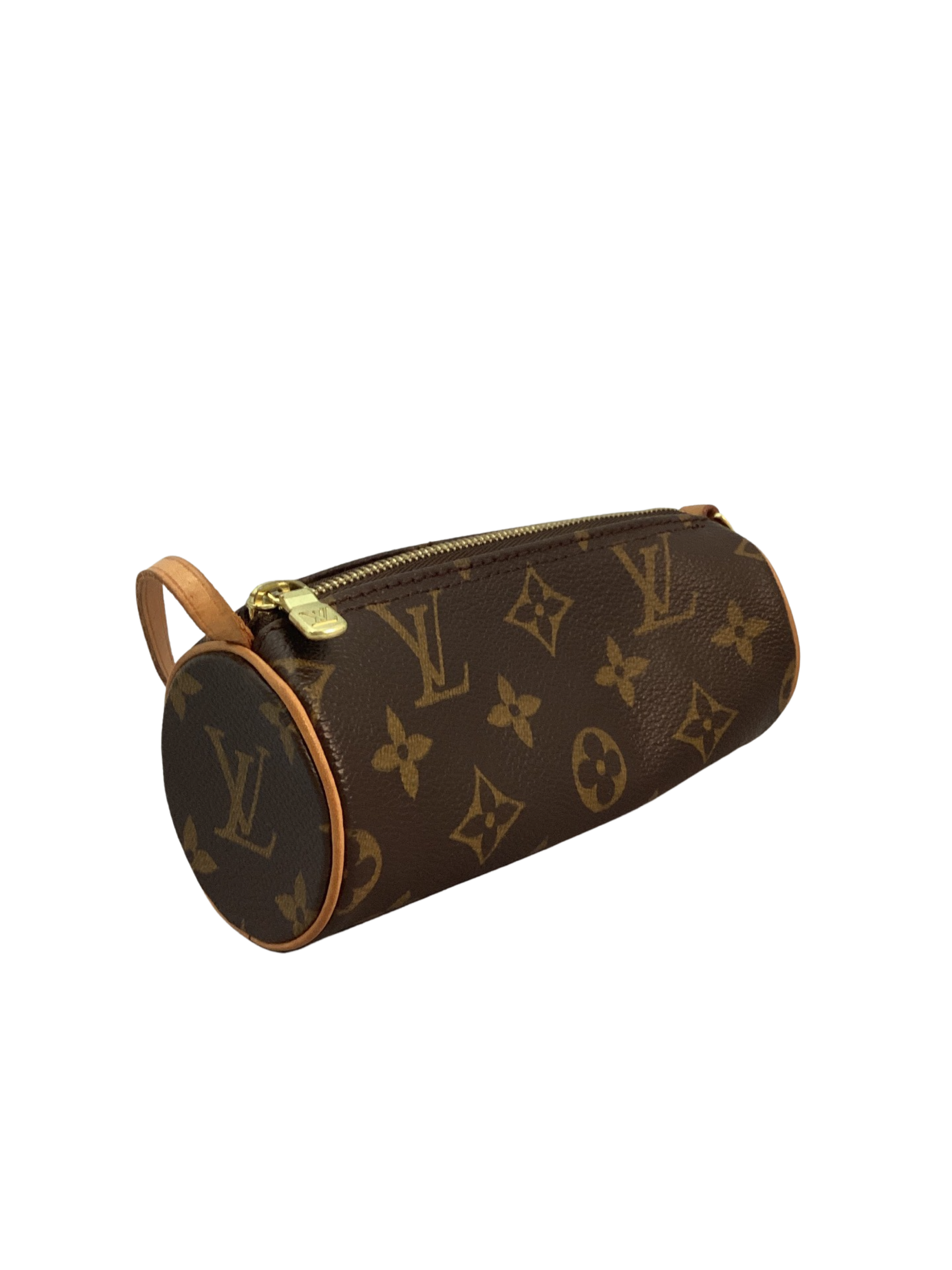 Louis Vuitton Monogram Mini Papillon Wristlet Bag 902lvs413