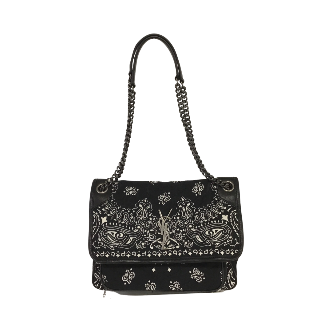 Yves Saint Laurent-Niki Bandana Shoulder Bag - Couture Traders
