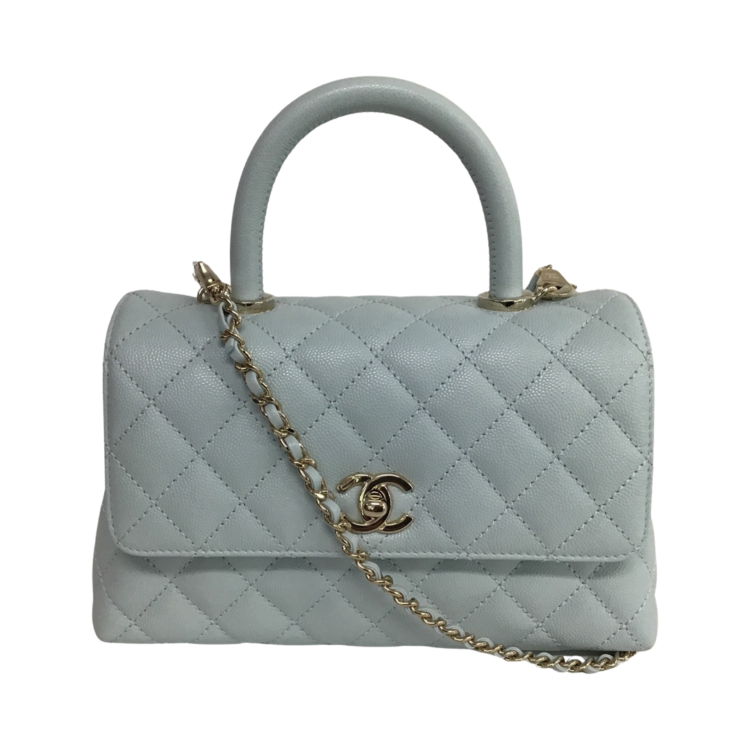 Chanel Coco Handle Single Flap Shoulder Bag Couture Traders