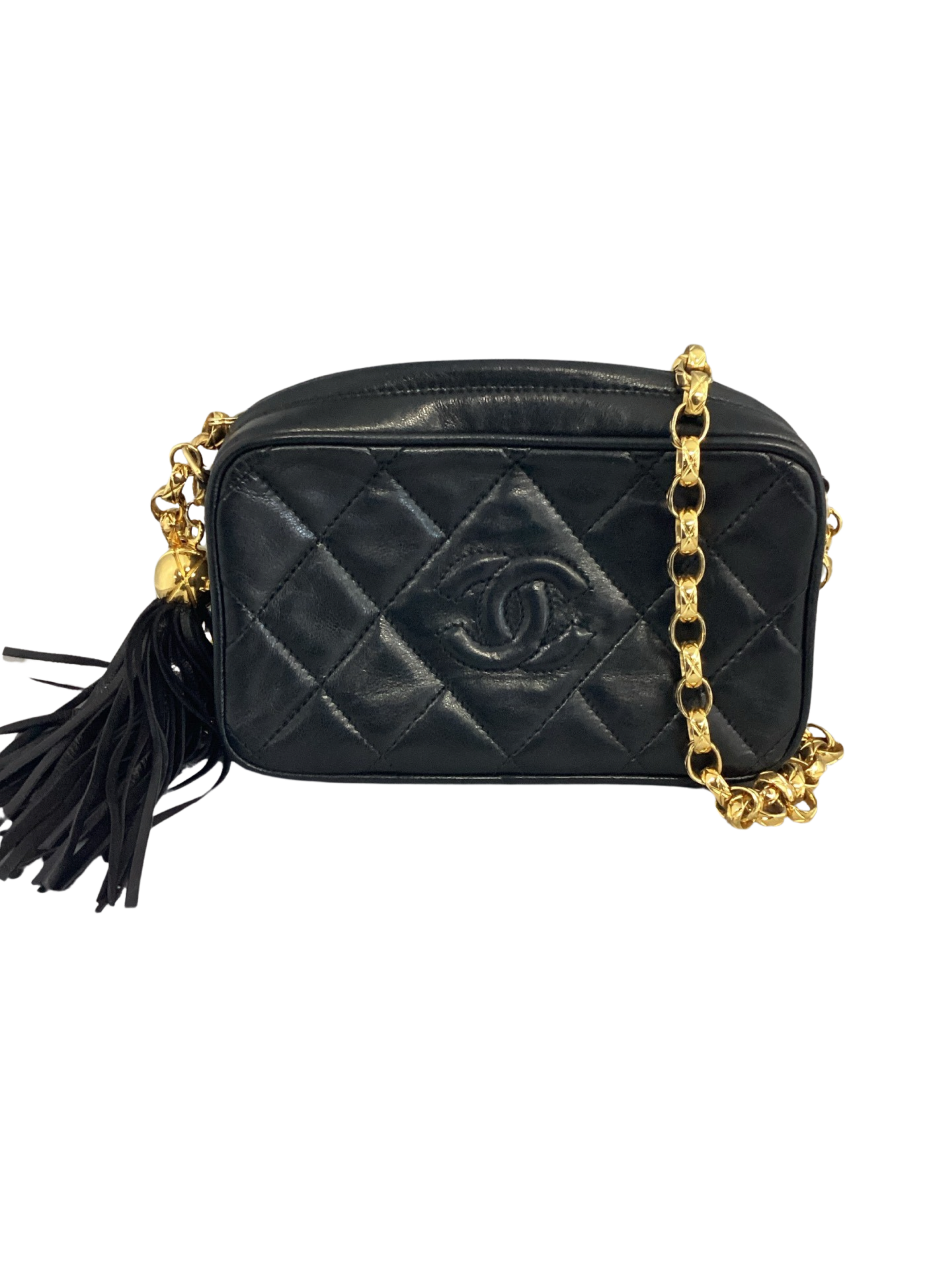 Chanel tassel camera 2025 bag