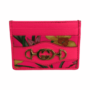 Gucci-Flora Zumi Card Holder - Couture Traders